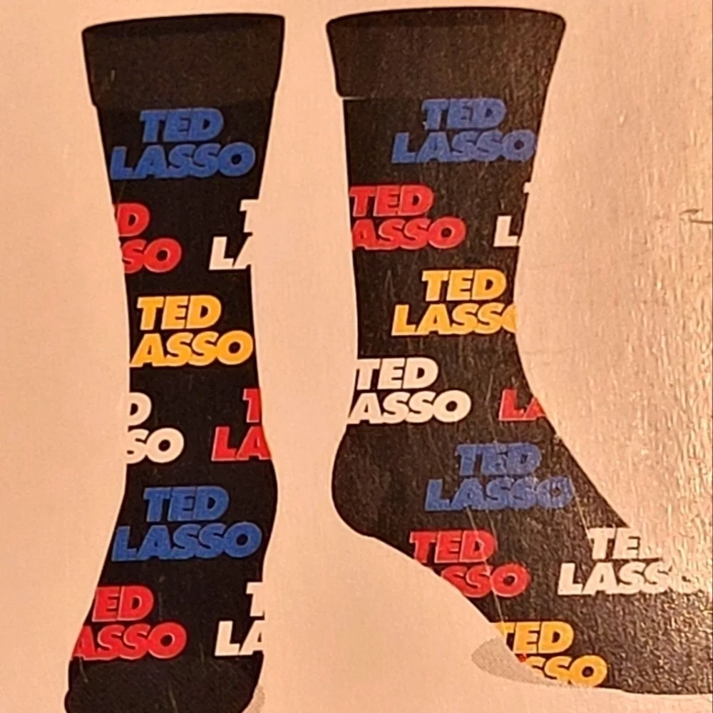 Ted Lasso Men's Casual Crew Socks, 6-Pack
